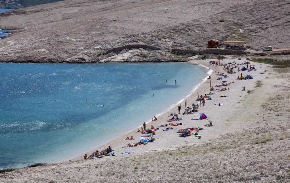 Novalja Beach Apartment Buitenkant foto